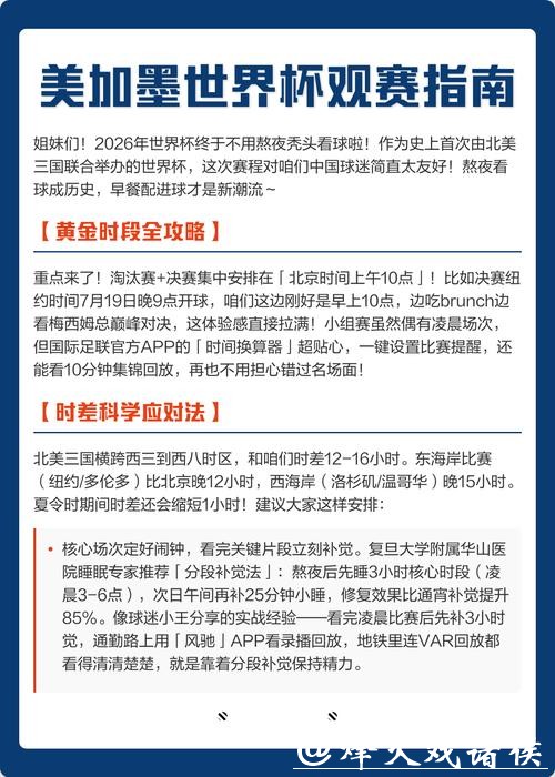 全面解读世界杯赛事平台：观赛指南与热点解析
